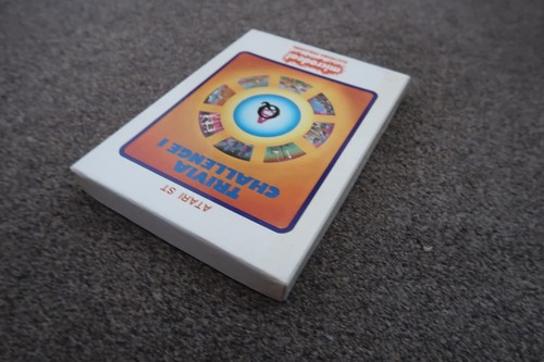 Trivia Challenge 1 By Microdeal ~ Original Boxed Atari ST Game - Afbeelding 8 van 8