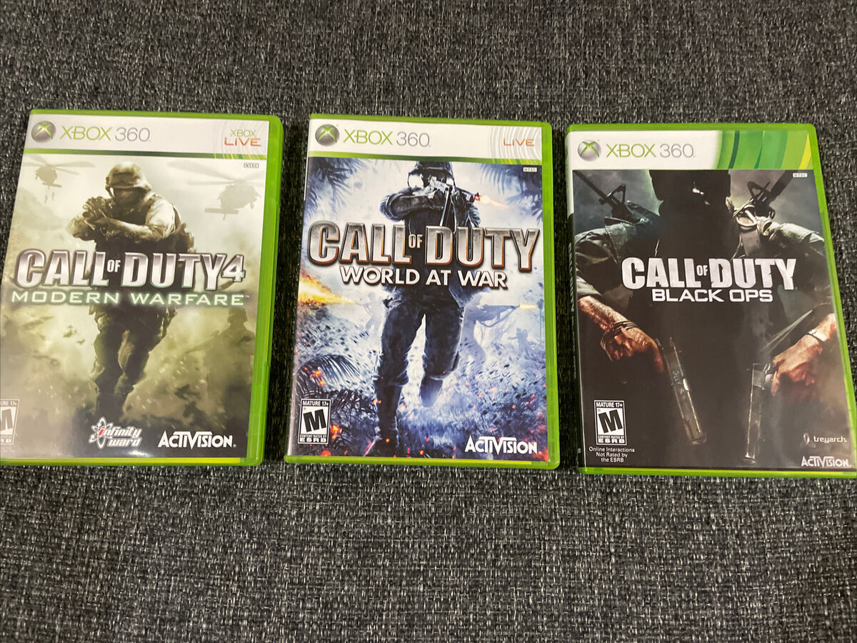 Call of Duty Games for Xbox 360 