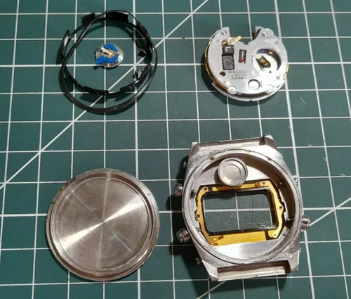 Iper Rare Vintage (1980) Seiko A258-5010 Solar Watch LCD *Spare-Part FIX Repair*