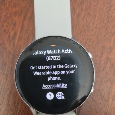 Samsung Galaxy Watch Active 40mm - Silver Used/Good Condition