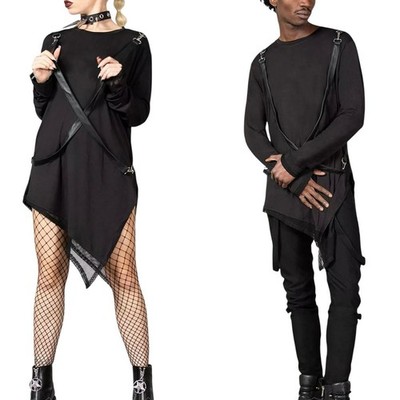 Killstar Zombie Goth Oversize Unisex Top - S