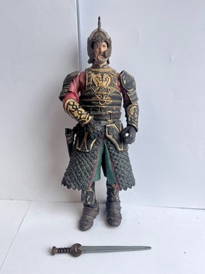 Herr der Ringe König Theoden in Rüstung Actionfigur Toy Biz Two Towers Serie