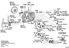 OEM Genuine Toyota SHAFT ASSY STATOR (CVT) 35370-K0010 High Quality Replacement
