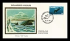 DR JIM STAMPS COVER ENDANGERED WILDLIFE CANADA FDC COLORANO SILK CACHET