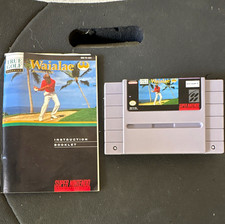 TecSoft Waialae Country Club SNES NTSC-U/C True Golf Classics w/ Manual