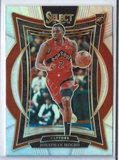 2024-25 Select Concourse Silver Prizm #87 Jonathan Mogbo Raptors RC C2