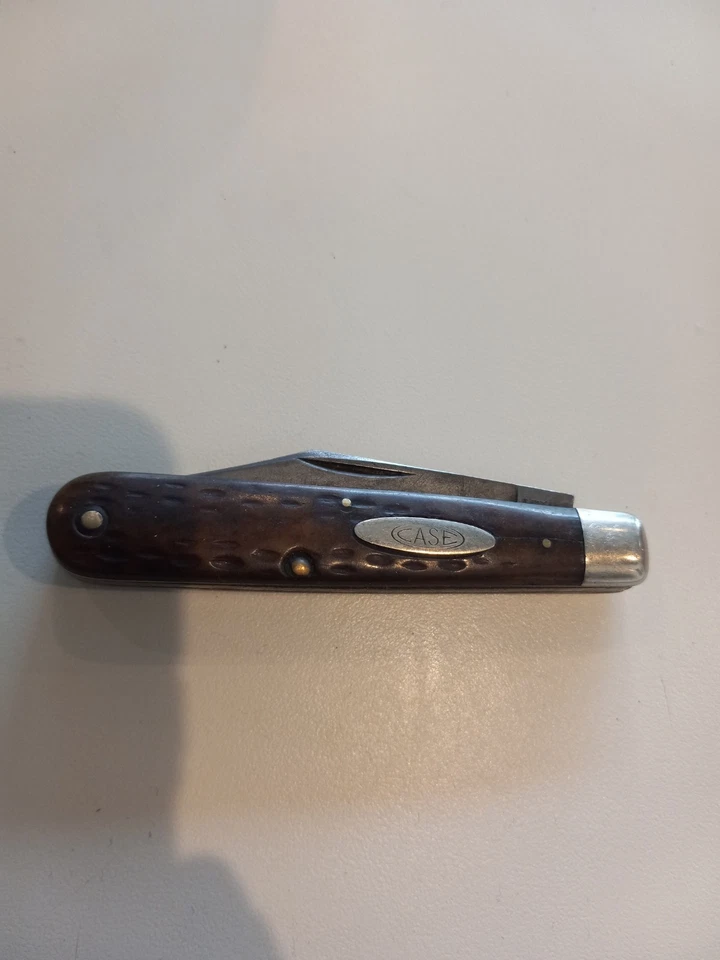 RARE VINTAGE CASE TESTED GREENBONE JACK KNIFE 6216 1920-40 "SUPER NICE!! - Image 3 of 4