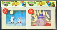2 Teenage Mutant Ninja Turtles MWS TMNT Animation Cels w/COA  Rocksteady & Bebop