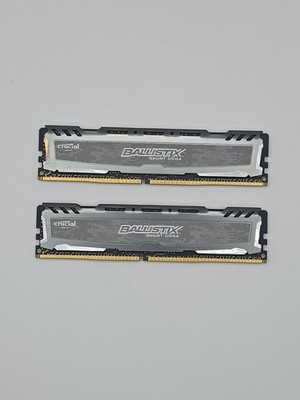 Ballistix Sport 8GB (2x4GB) / DDR4 2400 MHz / BLS4G4D240FSB.8FARG / Refurbished