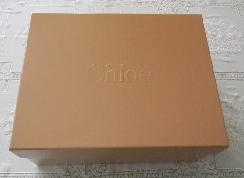 Empty CHLOE PARIS Gift/Presentation (Shoe) Box About 11.375 x 9.0 x 5.25 inches