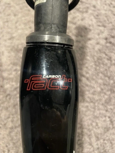 2009 Specialized S works Carbon Tapered Fork 700c 9x100mm QR Matte Black Red - Image 3 of 4