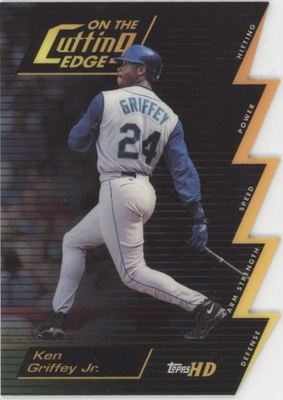 #ad Ken Griffey Jr. 1999 Topps HD On the Cutting Edge Die Cut #CE10 $22.95