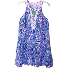 Lilly Pulitzer Achelle Tic Tac Tile Dress Small Sleeveless NWT Vacation Beach