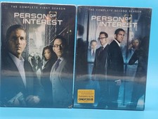 Person of Interest Complete Season One and Season Two DVD Sealed