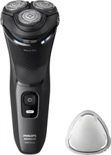 Philips Norelco - Series 3000 Rechargeable Wet/Dry Electric Shaver - Black
