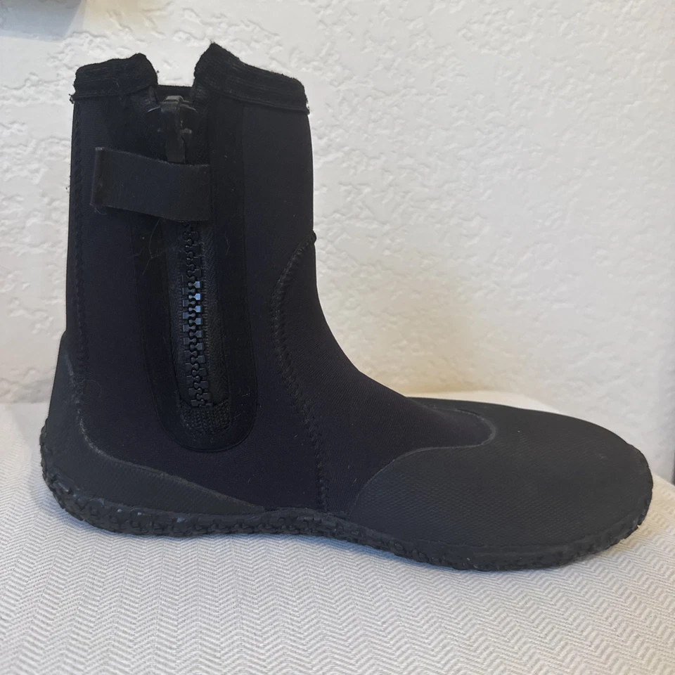 Botas de buceo Neosport 7 mm talla 9 traje de neopreno botines nuevos sin etiquetas zapatos de buceo  Foto 3 de 4