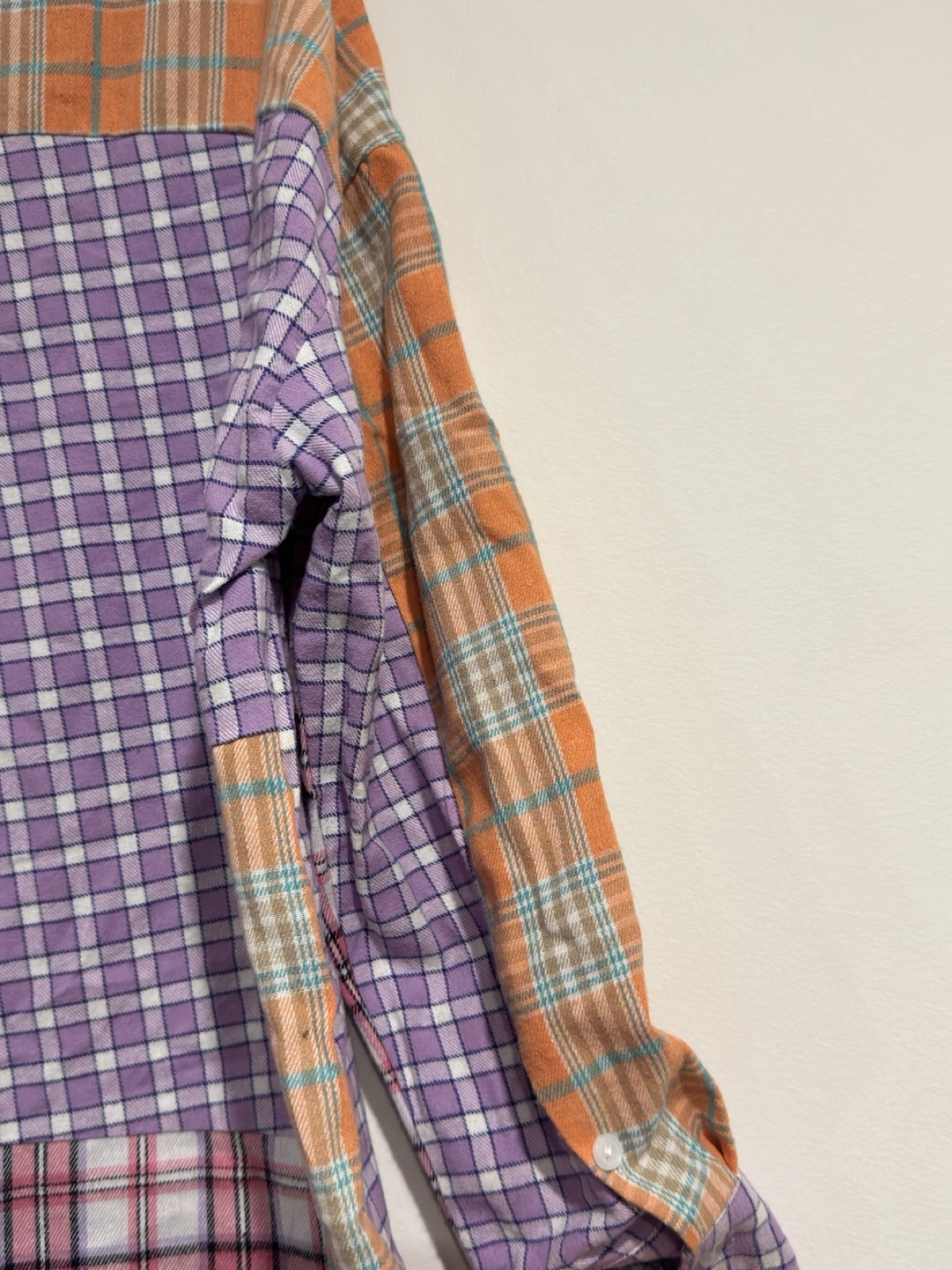 Better Be Women’s Patchwork Plaid Button-Down Shi… - image 15