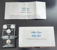 Jetter ODS-181 for Wildwood Guitars Boutique D Styled OD w/Box & Manual EX USED