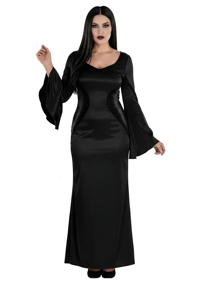 Black Dress Wednesday Addams Costumes for Women for sale | eBay