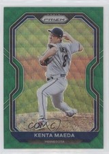 2021 Panini Prizm Tier III Green Wave Prizm Kenta Maeda #222 0c3e
