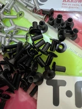 T Nutz Original Vintage Style Skateboard Rails Hardware Powell T Bolts Sex Nut