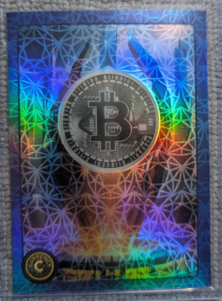 Bitcoin Sapphire Gemstone Refractor 2/5 Series 5 Cardsmiths 2025 Ultra-Short