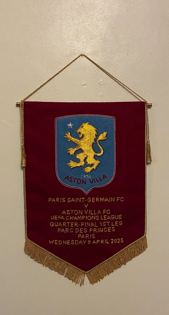 ancien fanion football banderin pennant wimpel Aston Villa