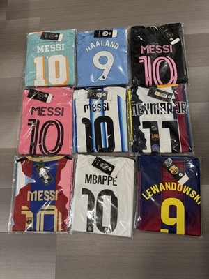 For kids only, Soccer sets, jerseys with shorts, jerseys with shorts, $20 each 