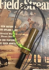 Handmade custom  oak Crow Call Turkey Hunting Locater with free lanyard 