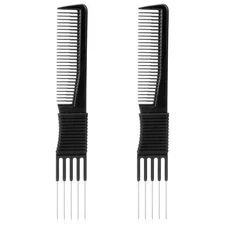 Mozeat Lens Lift Teasing Comb with Metal Prong, 7.5 x 1.18 x 0.3 Inch, Black 