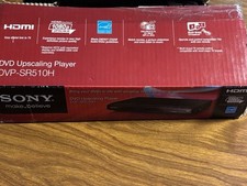 Sony DVP-SR510H Upscaling HDMI 1080p HD CD/DVD Disc Player w/ Remote OPEN BOX