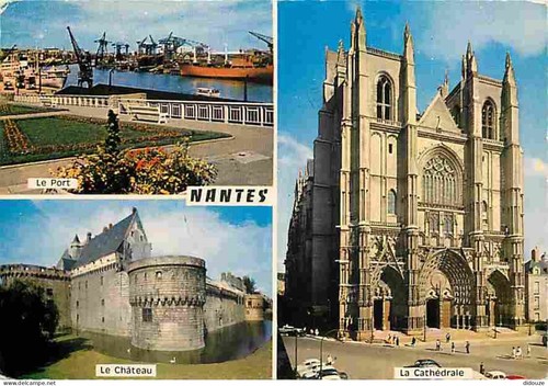 44 - Nantes - Multivues - CPM - Voir Scans Recto-Verso - Zdjęcie 1 z 2