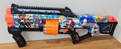 X-Shot Skins Last Stand Blaster - Moderne Sonic Skin  7492