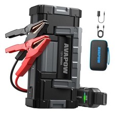 6000A Car Battery Jump Starter for All Gas or up to 12L Diesel Powerful Car
