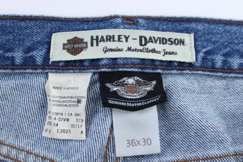 Pantalones de mezclilla Harley Davidson lavado claro - Imagen 4 de 4