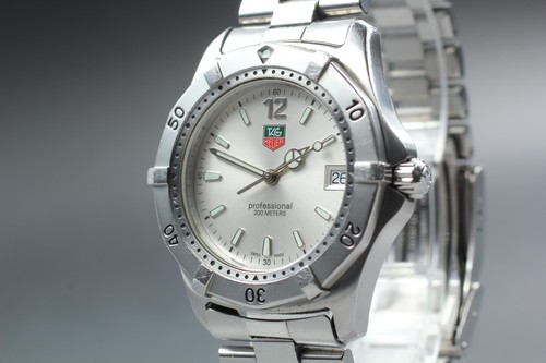 Tag Heuer 2000 WK1112 38 mm Silver Dial