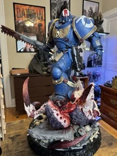 Weta Warhammer 40k Space Marine 2 Lieutenant Titus Limited Edition Statue 1:6