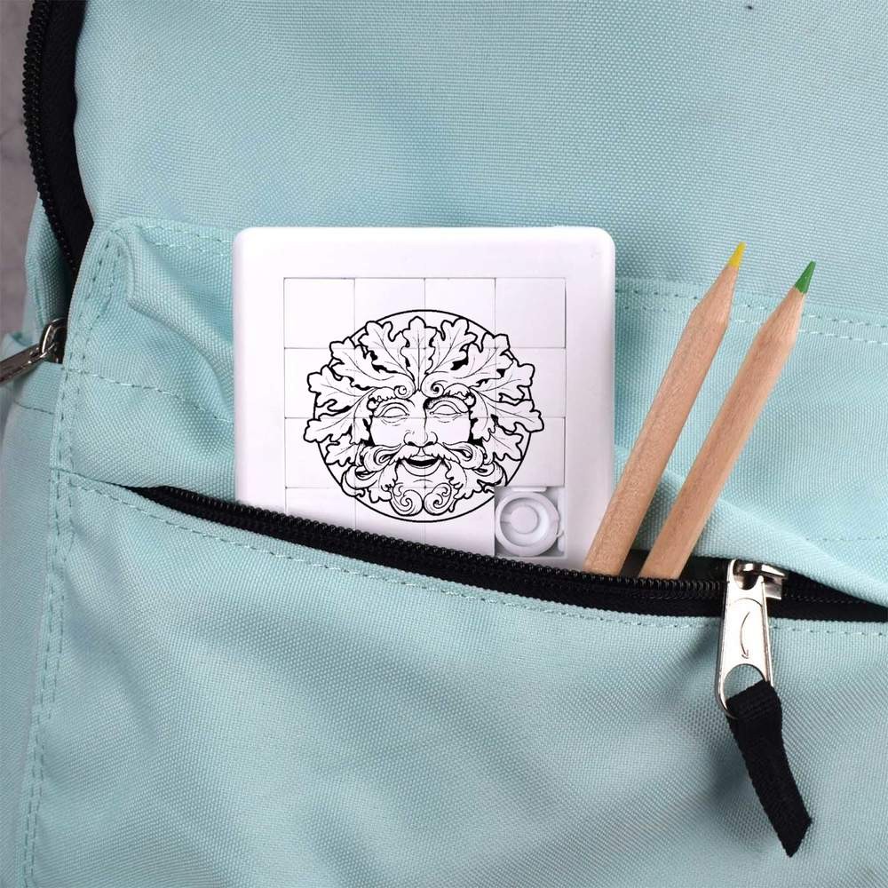 'Victorian Green Man' Sliding Puzzle (PZ00041272)