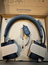 NEW Logitech Zone Wired On-Ear Headset Black 981-000876 - OPEN BOX