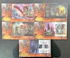 GB Dungeons & Dragons 2024 Buckingham Prestige Booklet First Day Cover Set of 5