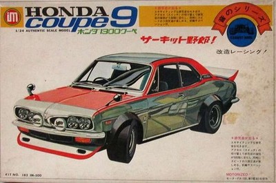Ikko Model Motorize Kit 182 1/24 Honda 1300 Coupe Plastic