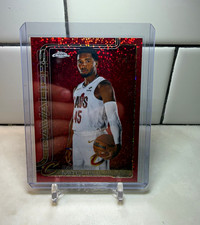 2026 Topps Chrome Donovan Mitchell #19 Red Speckle Variation 3/5