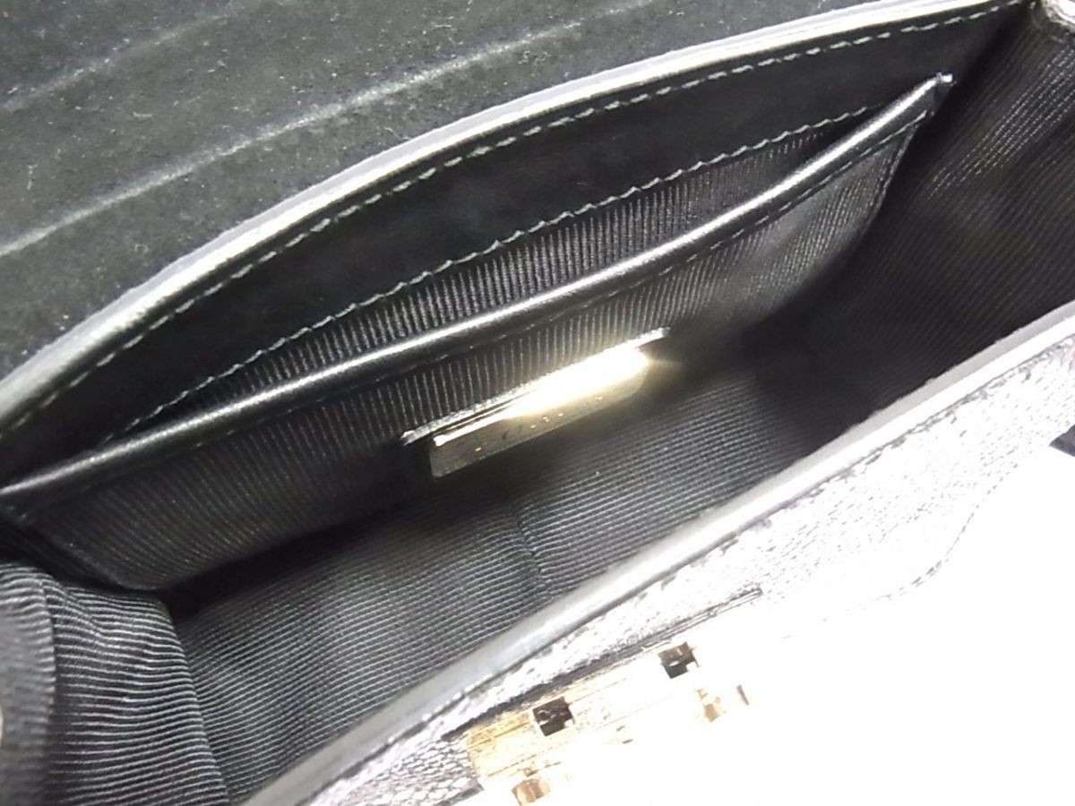 FURLA Metropolis Python Embossed Leather Shoulder… - image 3