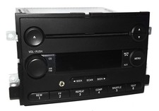 Ford Mercury Am Fm Cd Radio W Aux Mp3 Player Ipod Input - Oem 6f9t-18c869-ae