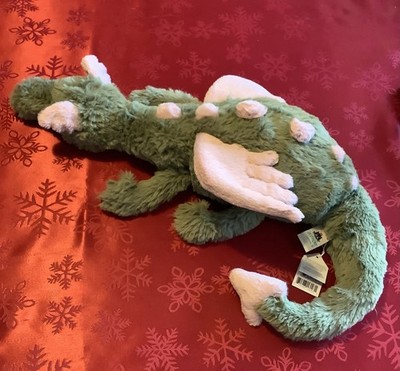 Neu mit Etikett! 100% Original Jellycat Large Malachy Dragon & Hangtag Protector. + Tasche 