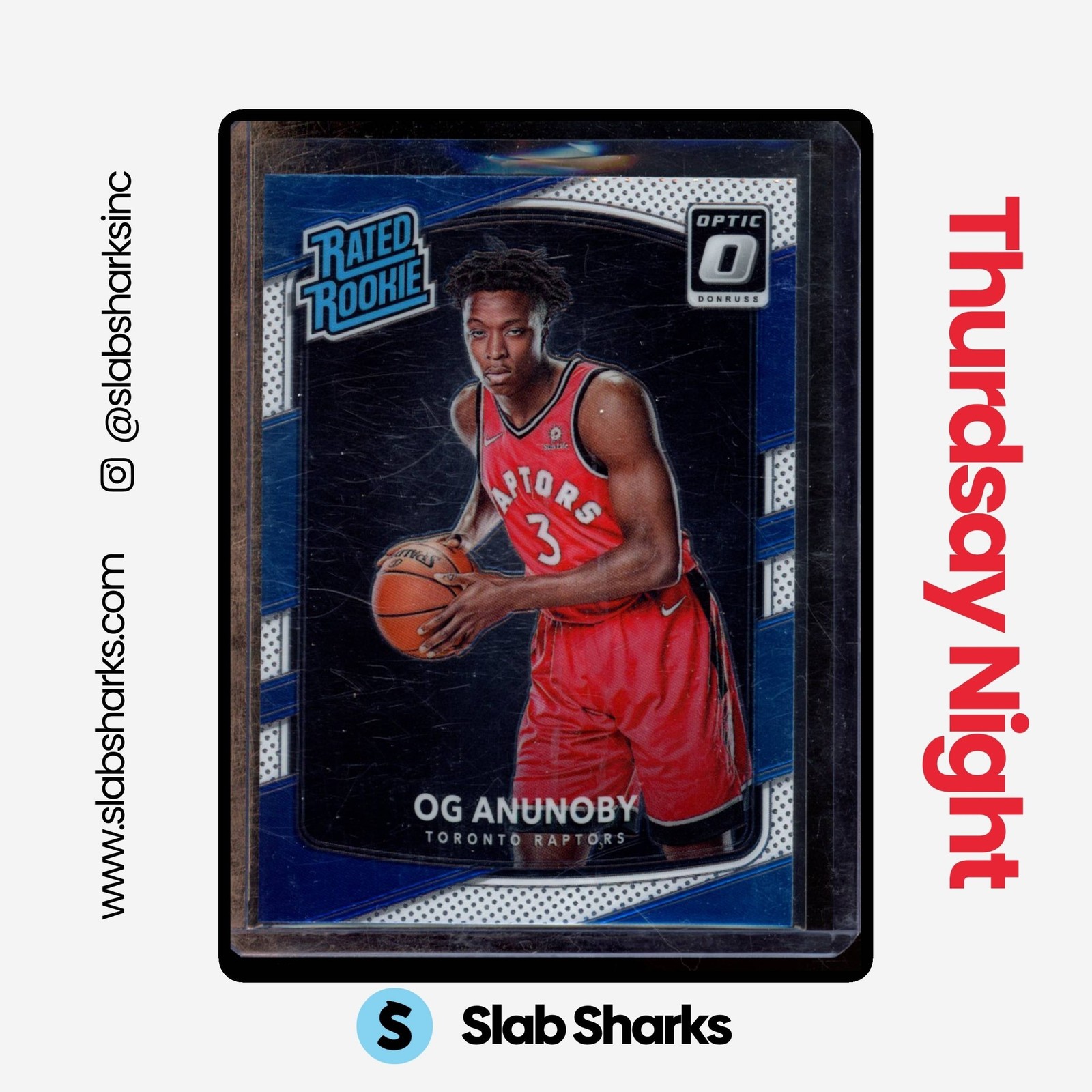 2017 PANINI DONRUSS OPTIC #178 OG ANUNOBY RC ROOKIE