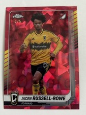 2025 Topps Chrome Sapphire MLS - Jacen Russell-Rowe /5 Columbus Crew
