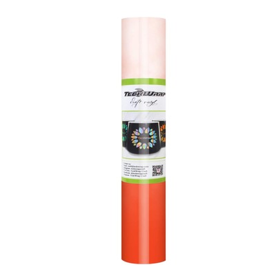 Cold Color Changing Vinyl,Turns Bright Orange When Cold, Adhesive Vinyl for C...