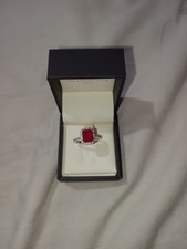 Ruby Ring 1.9ct Size O Lab Grown