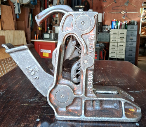 Vintage 15 Ton BUDA 515 Railroad Jack House Jack